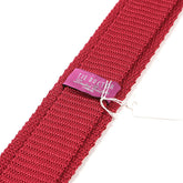 Crimson Red Silk Knitted Tie 6cm - Tie Doctor